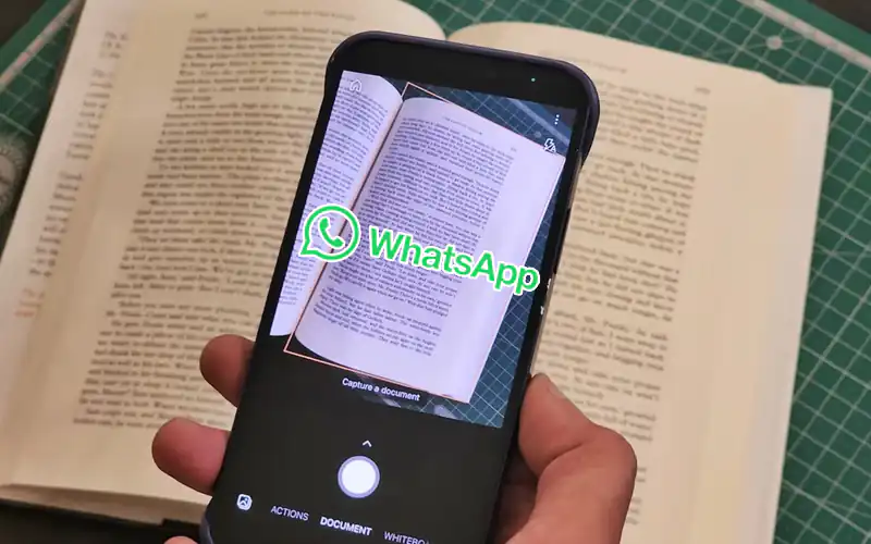 WhatsApp Developing Document Scanning Feature