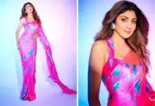 5 Moments When Shilpa Shetty Elevated Bright-Colored Sarees