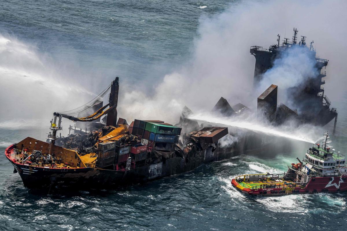 BBC Reveals Enduring Environmental Impact of Sri Lanka's Cargo Ship Catastrophe