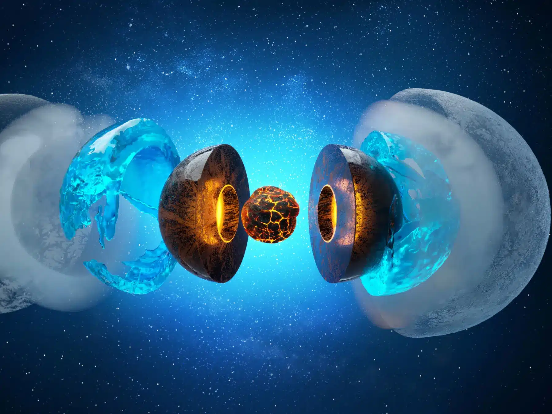 Crystalline Ice Detected in Space: Groundbreaking Research Unveiled