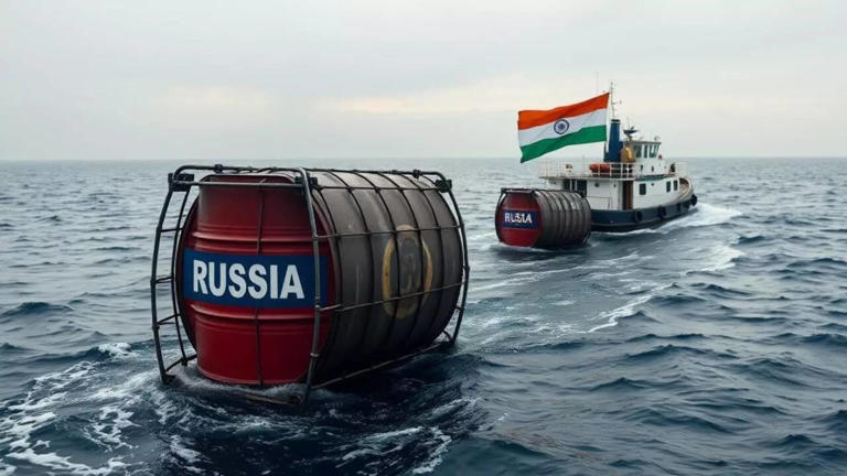 India Sees Surge in Russian Oil Imports, Reaching 11-Month Peak in June