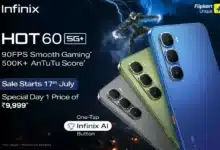 Infinix Hot 60 5G+ Debuts in India Featuring Custom AI Button