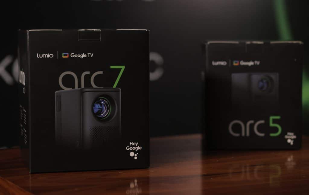 Lumio Arc 5 and Arc 7 Projectors with Google TV Set to Launch