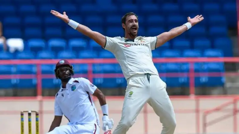 Mitchell Starc Poised to Make History in 100th Test Against West Indies