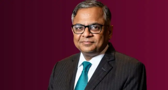 N Chandrasekaran Ranks Among Highest-Paid CEOs with Rs 156 Crore Compensation in FY25