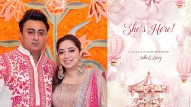 Nidhi Dutta and Binoy Gandhi Welcome Parenthood with Heartfelt Message