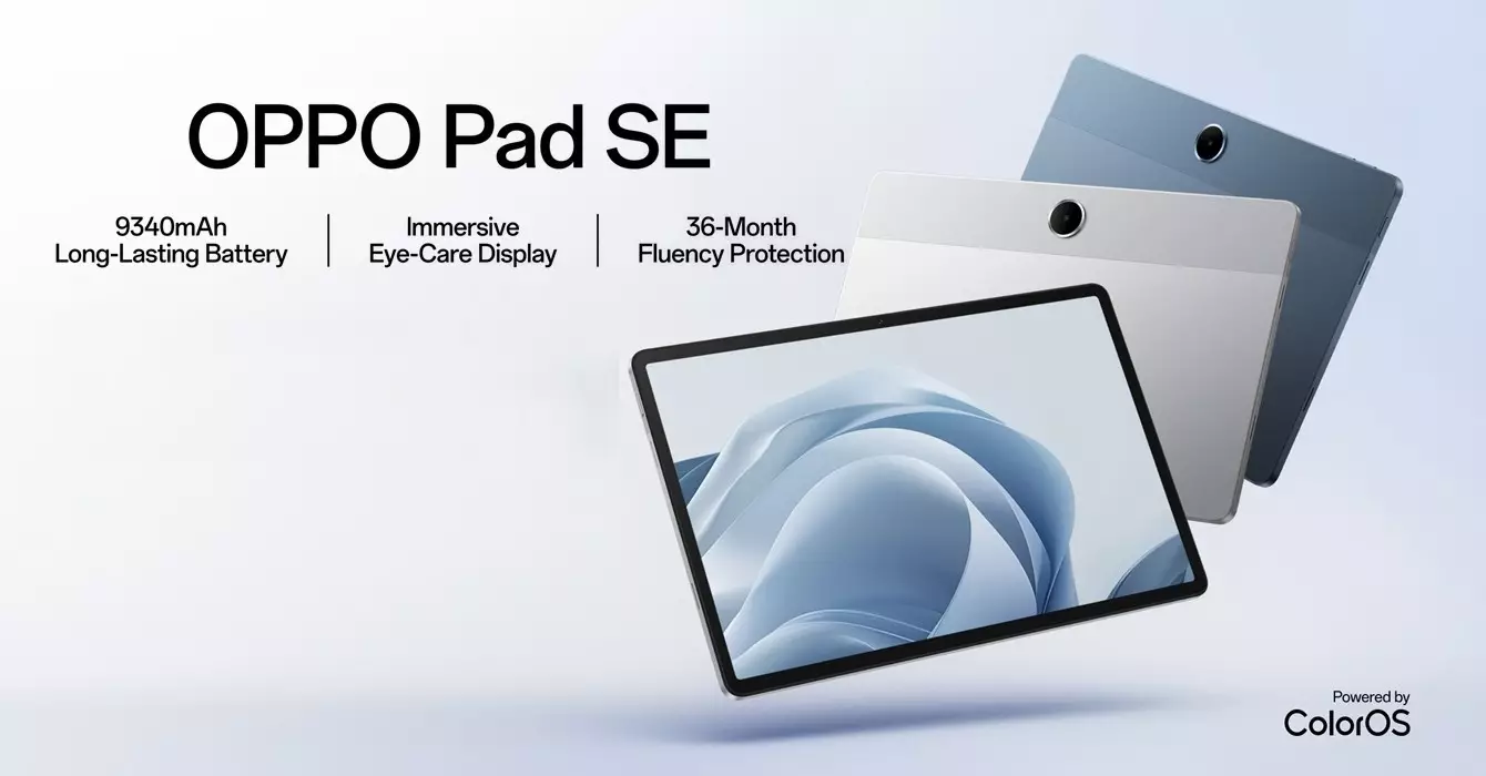 Oppo Pad SE Debuts in India Featuring MediaTek Helio G100 SoC