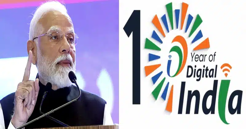 PM Modi Celebrates a Decade of Digital India Initiative