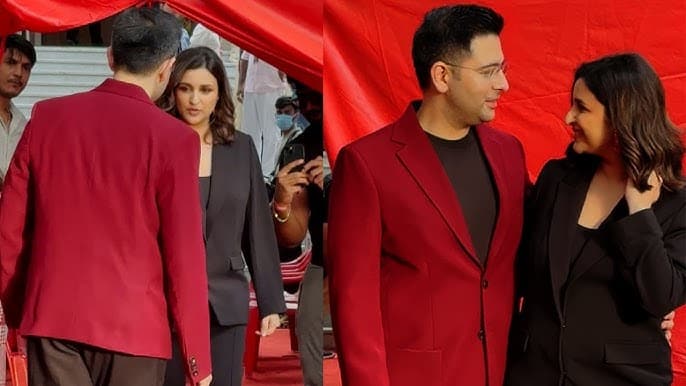 Parineeti Chopra and Raghav Chadha Take Center Stage on The Kapil Sharma Show
