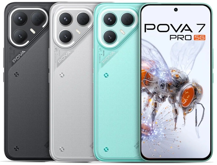 Tecno Launches Pova 7 5G and Pova 7 Pro 5G in India