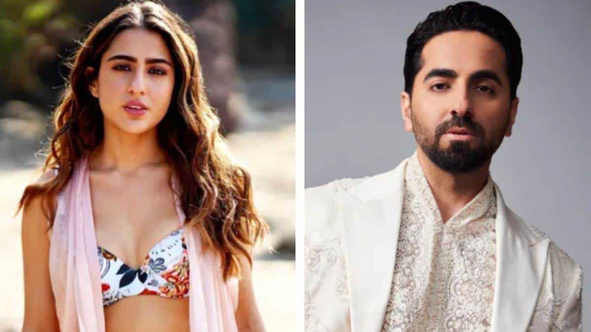 Chaos Unfolds on the Set of Ayushmann Khurrana and Sara Ali Khan's 'Pati Patni Aur Woh 2' in Prayagraj