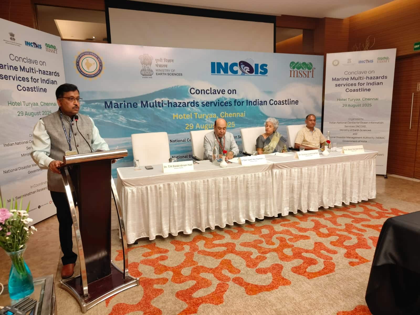 INCOIS and NDMA organizes Conclave on Marine Multi-Hazards Services for the Indian Coastline in Chennai