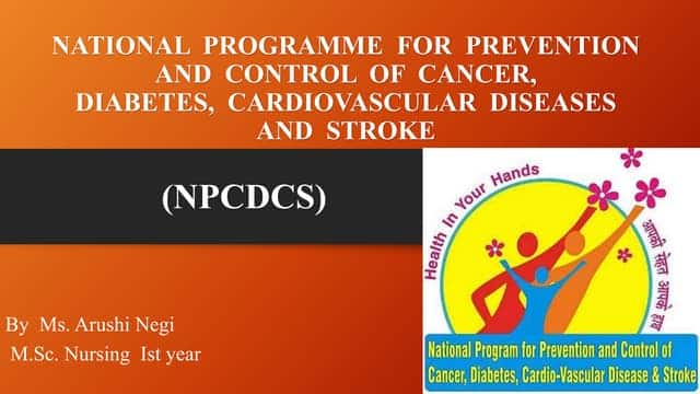 Progress Update on NPCDCS Initiatives