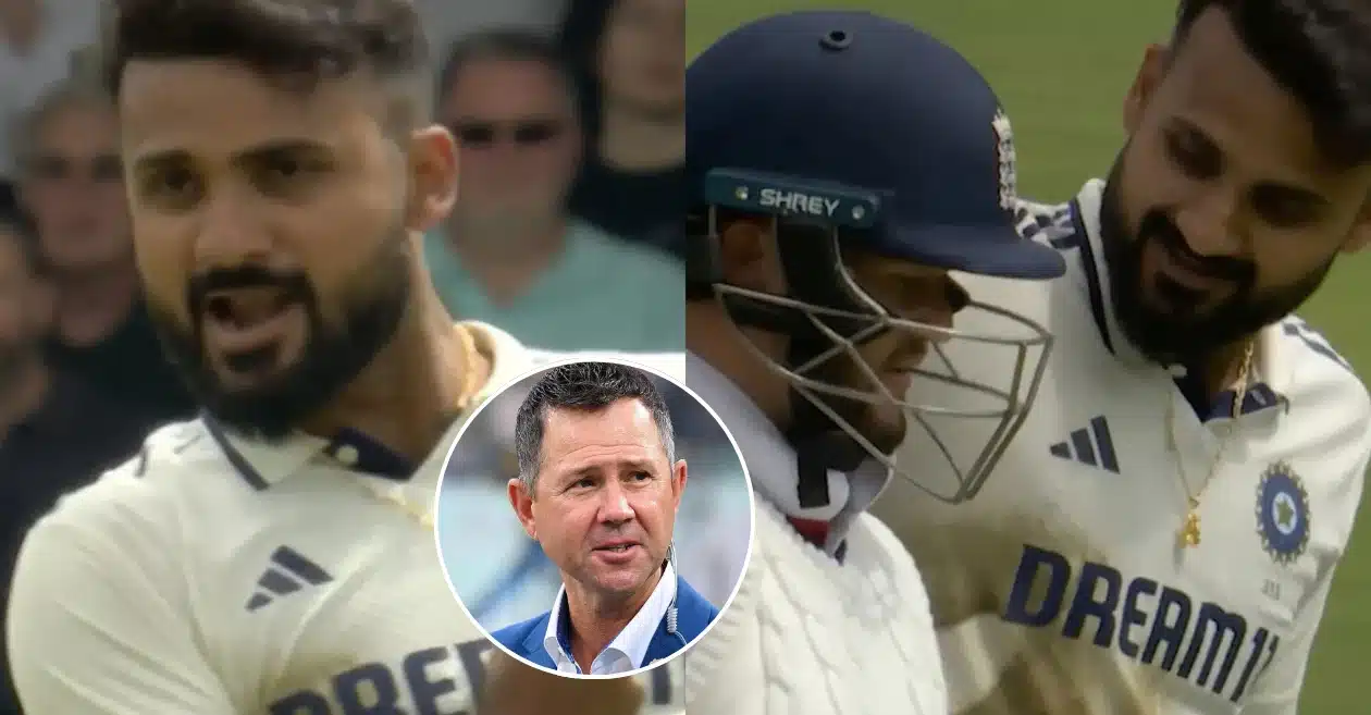 Ricky Ponting Reflects on Akash Deep's Send-Off: 'I Probably Would Have Punched Him'