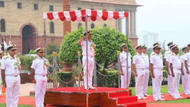 VICE ADMIRAL SANJAY VATSAYAN, AVSM, NM, ASSUMES CHARGE AS THE 47TH VICE CHIEF OF THE NAVAL STAFF
