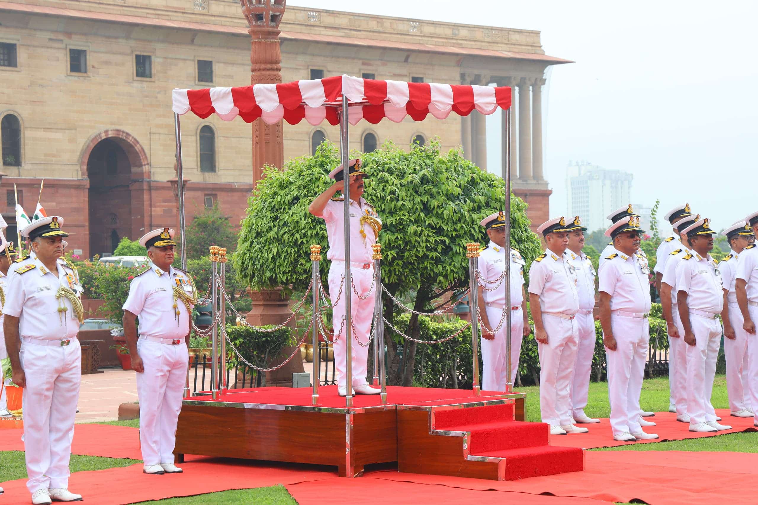 VICE ADMIRAL SANJAY VATSAYAN, AVSM, NM, ASSUMES CHARGE AS THE 47TH VICE CHIEF OF THE NAVAL STAFF