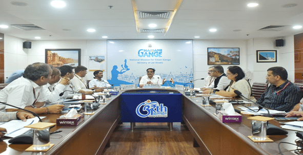16th Meeting of Empowered Task Force on Ganga Rejuvenation Conducted by Union Minister for Jal Shakti C.R. Paatil