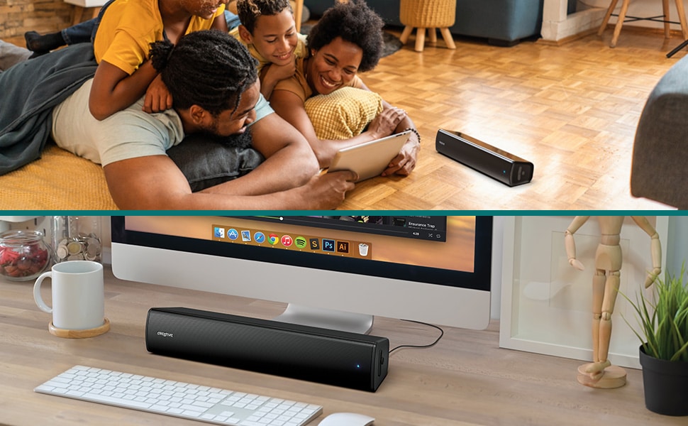 Creative Stage Pro Review: Versatile Soundbar for TV and Desktop Use