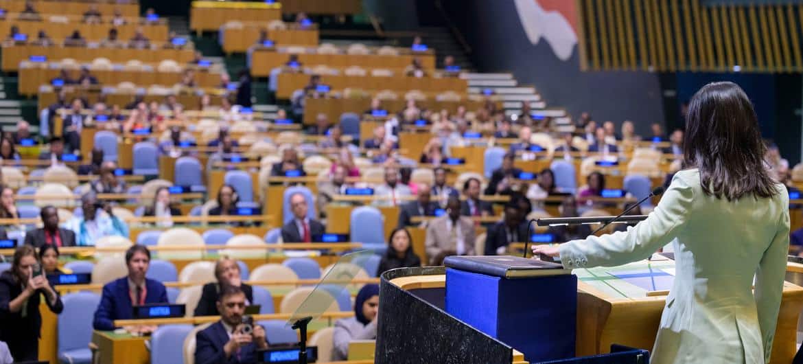General Assembly President Opens Session with Theme ‘Better Together’