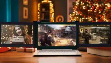 Innovative Triple-Screen Laptop Aims to Combine Desktop Performance with Portability, Sparks Usability Concerns