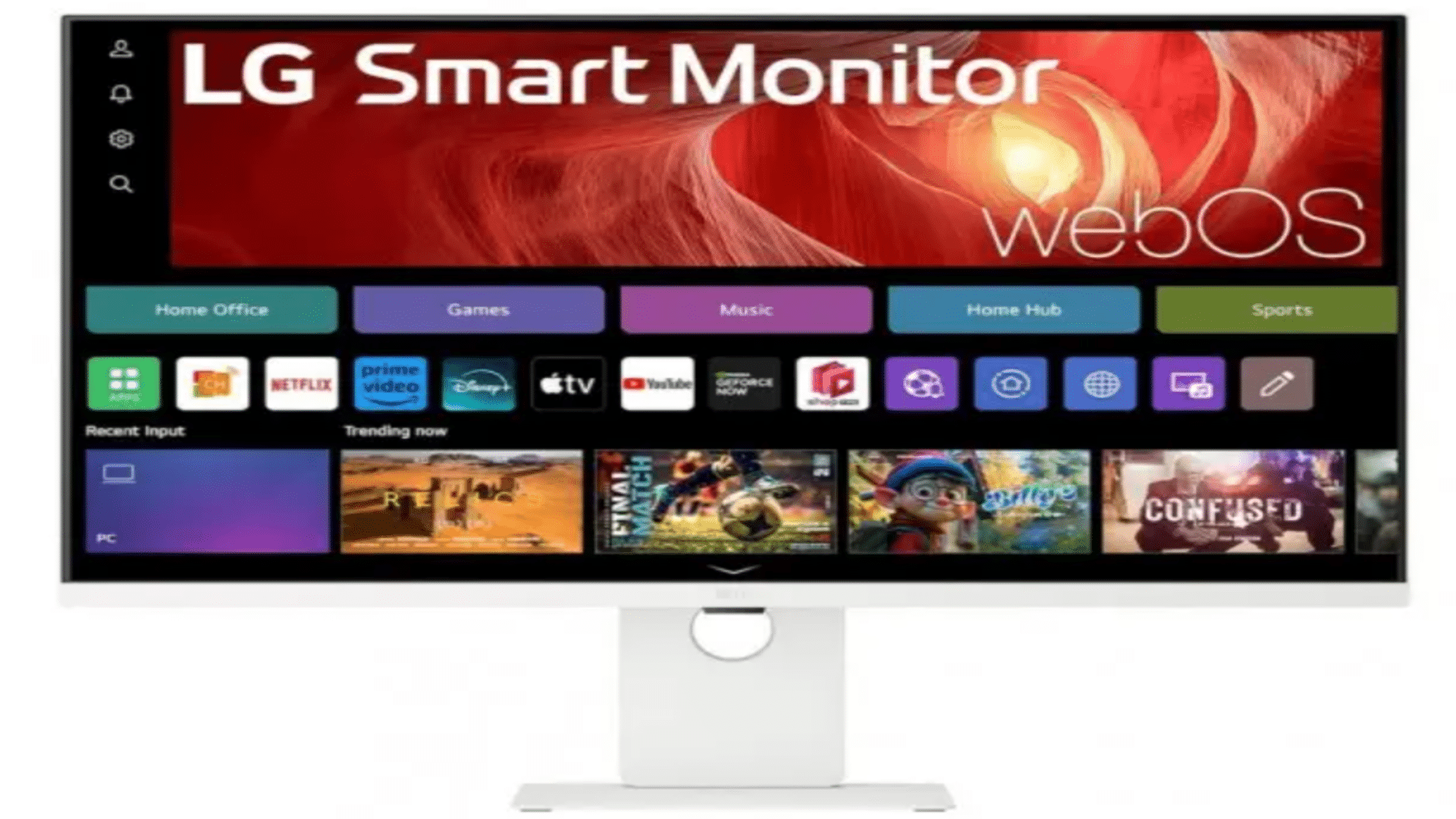 LG Unveils 37-Inch 4K Display Promising Productivity, Resembling Oversized Smart TV with webOS