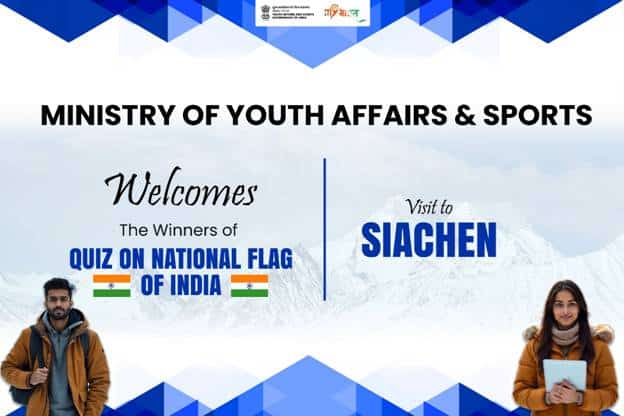 MY Bharat Youth Begin Leadership Journey to Siachen