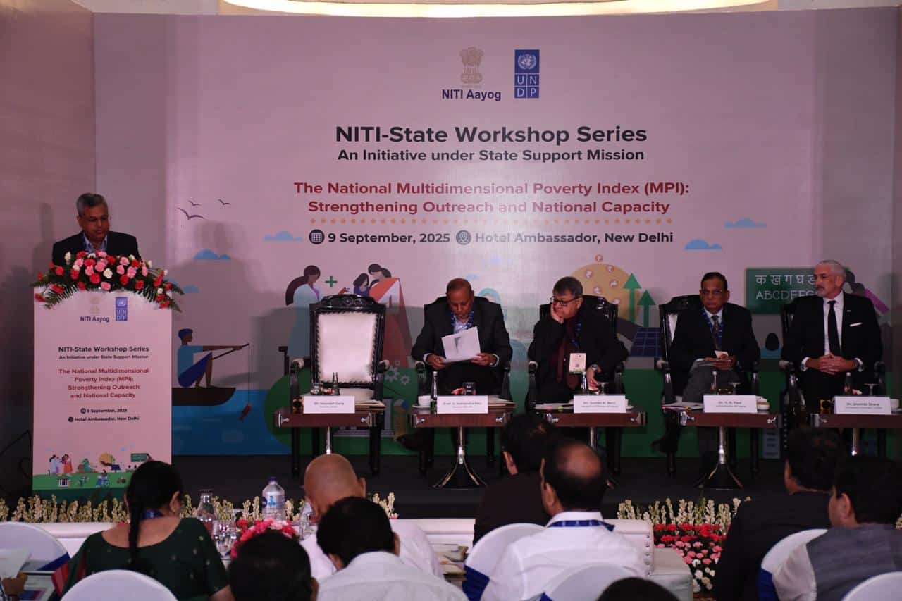 NITI Aayog and UNDP Host National Workshop on Multidimensional Poverty Index in New Delhi