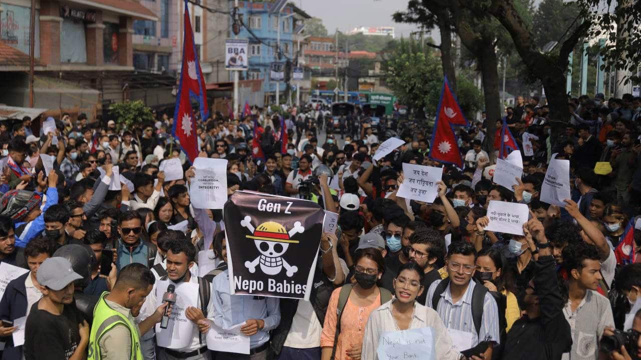 Nepal's Gen-Z Rises Up: Young Protesters Demand Accountability as Politicians Amass Wealth Amidst Struggles
