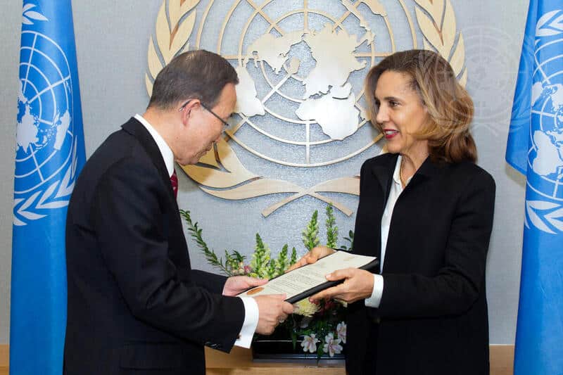 New Permanent Representative of Belize Presents Credentials