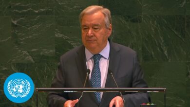 Secretary-General Affirms Two-State Solution as 'Only Credible Path' to Peace