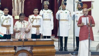 Shri C.P. Radhakrishnan Sworn in as 15th Vice President of India and Chairman of Rajya Sabha