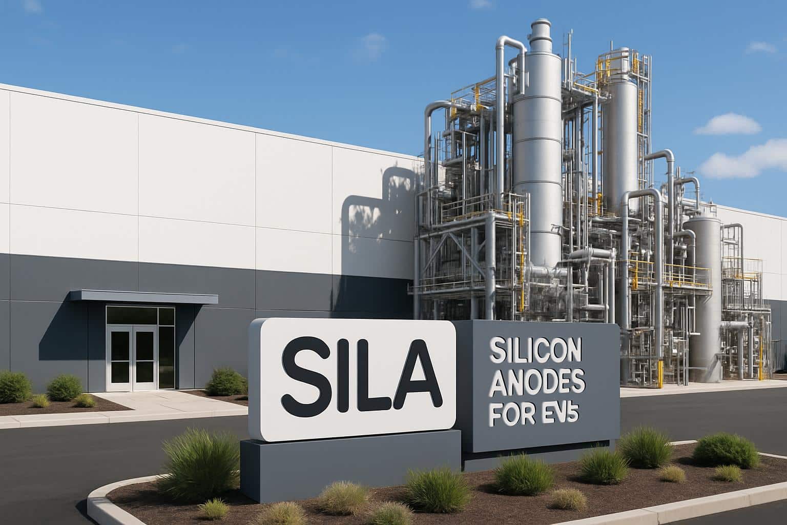 Sila Launches U.S. Factory for Silicon Anodes in Energy-Dense EV Batteries