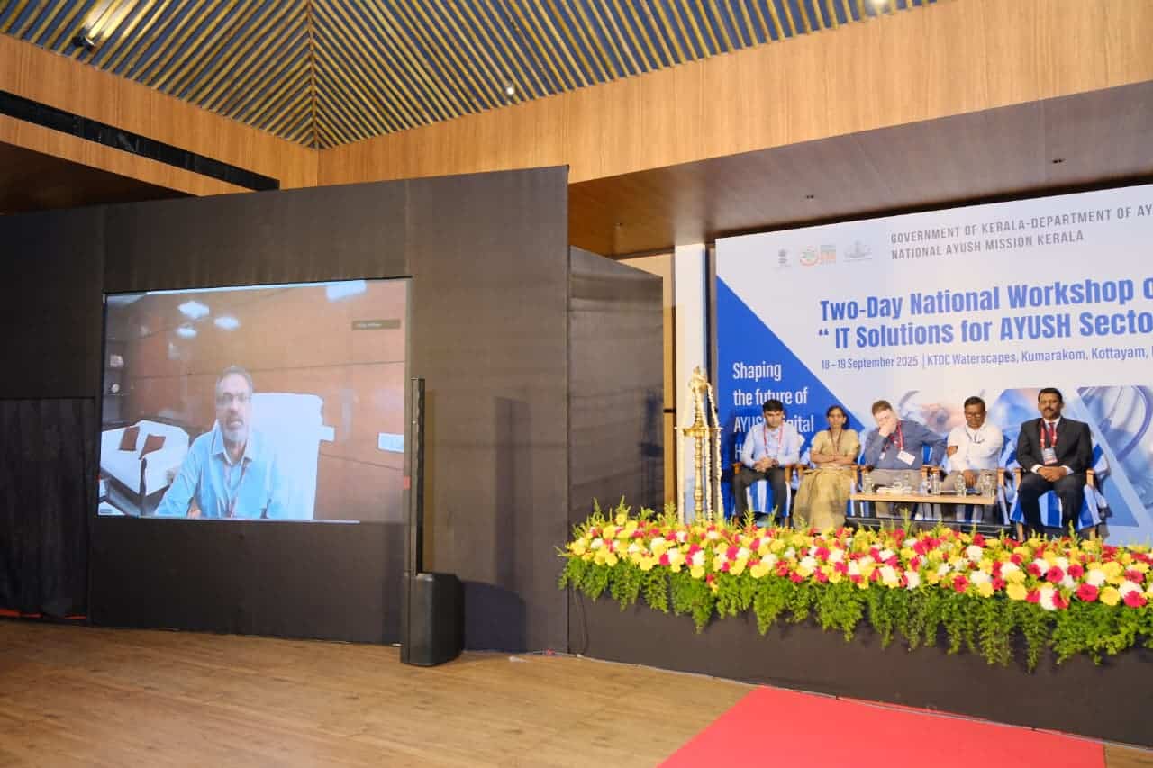 State Minister Veena George Inaugurates National Ayush Mission Workshop on IT Solutions