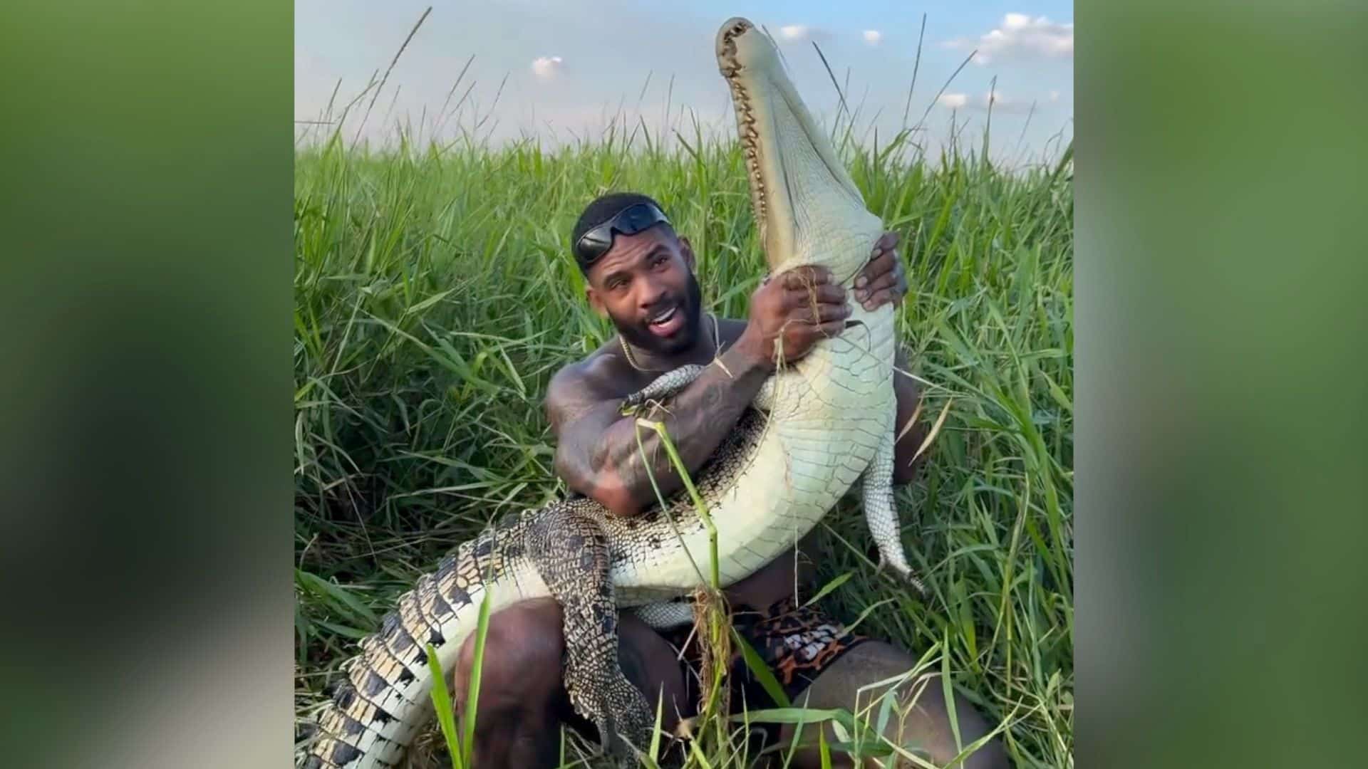 US Influencer Mike Holston Faces Investigation for Wrestling Wild Crocodiles