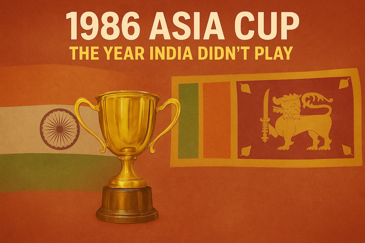 Unpacking India's 1986 Asia Cup Boycott: The Reasons Behind the Controversy