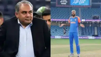 Watch the Dramatic Exit: Mohsin Naqvi Leaves the Ground with the Asia Cup Trophy