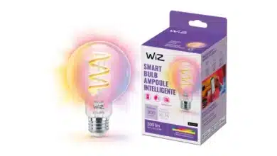 WiZ Filament Bulb Clear 25W ST19 E26: Vintage-Style Smart Lighting with Modern Features
