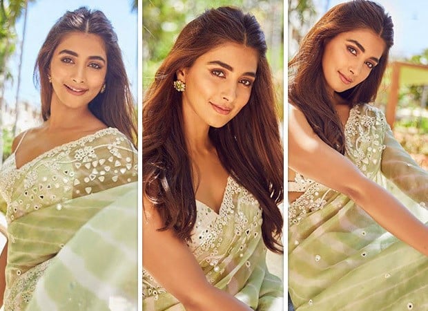 Birthday Spotlight: 8 Stunning Saree Moments from Pooja Hegde!