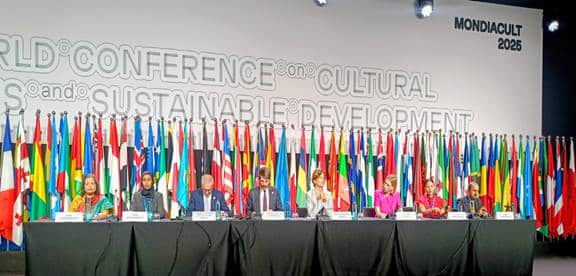 Closing Ceremony of MONDIACULT 2025 Held in Barcelona
