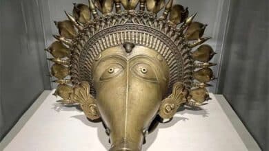 Kantara's Panjurli Muga Mask Takes Center Stage in American Museum