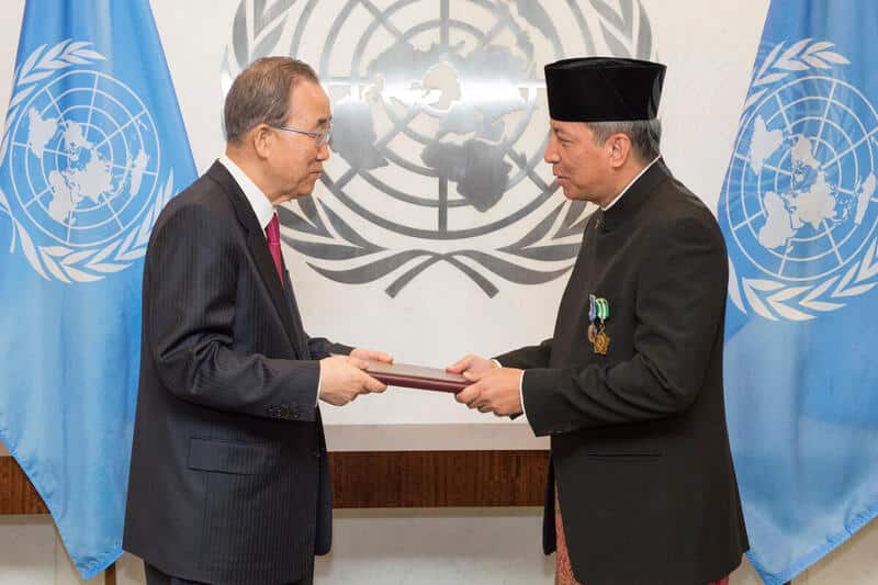 New Permanent Representative of Indonesia Presents Credentials