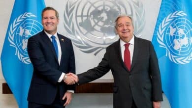 New Representative of United States Presents Credentials