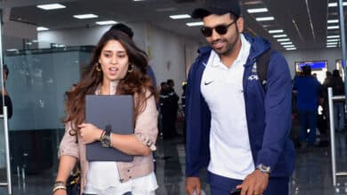 Rohit Sharma and Ritika Sajdeh Steal Hearts with Adorable Moments at CCR Awards - Watch Now