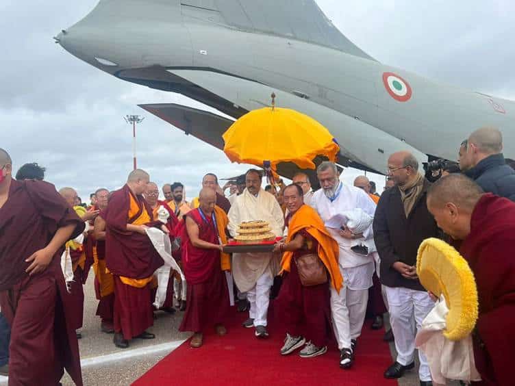Sacred Relics of Lord Buddha Arrive in Kalmykia Republic, Russia