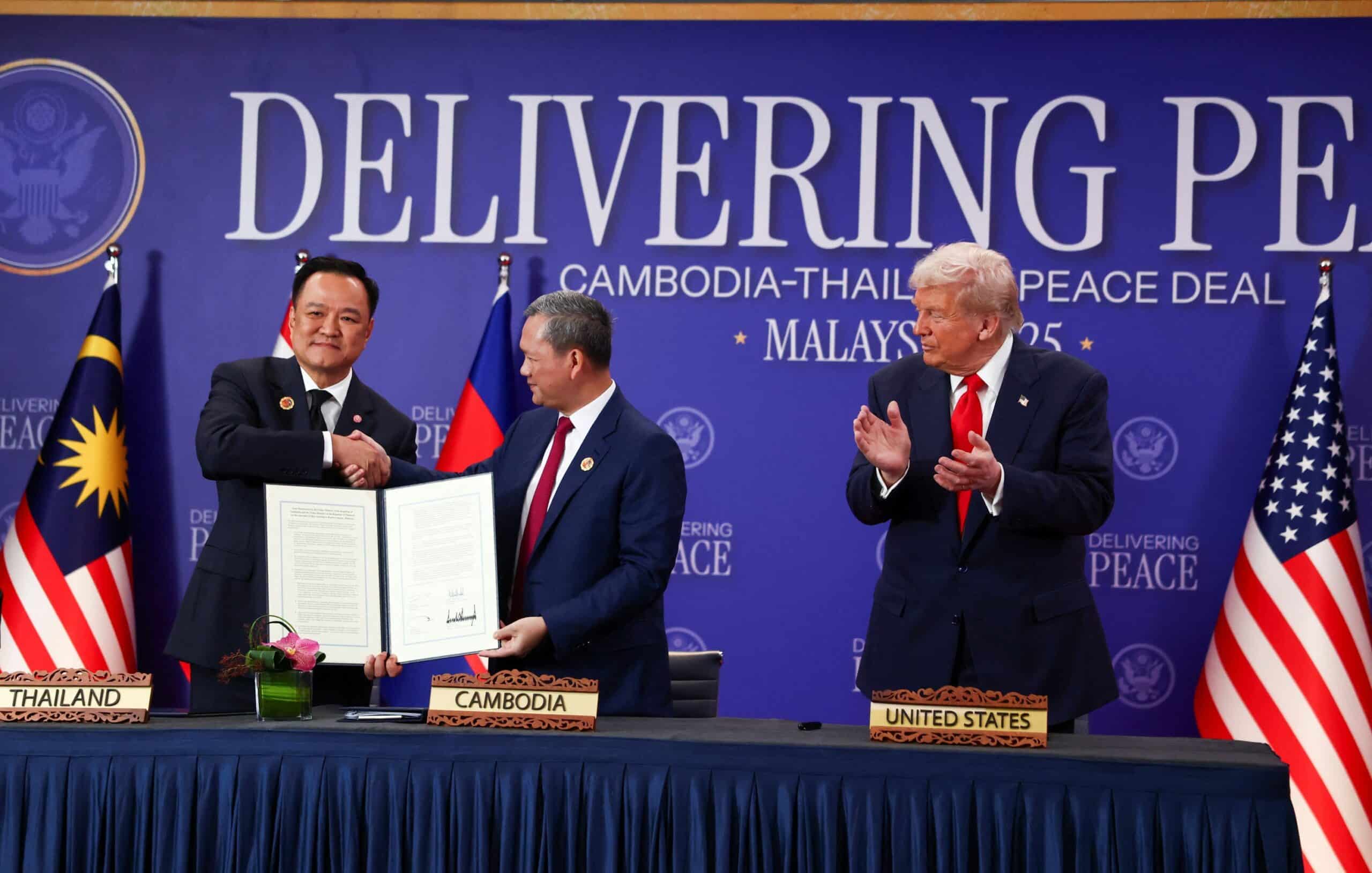 Trump Facilitates Historic Peace Agreement Between Thailand and Cambodia