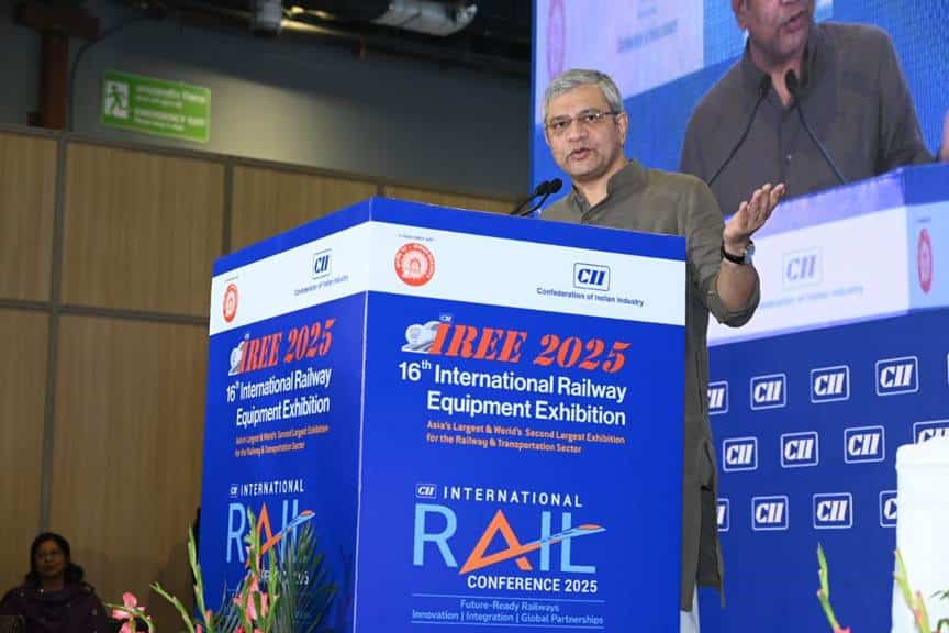 Union Minister Ashwini Vaishnaw Inaugurates 16th International Railway Equipment Exhibition-2025 With the theme ‘Future-Ready Railways’ in New Delhi