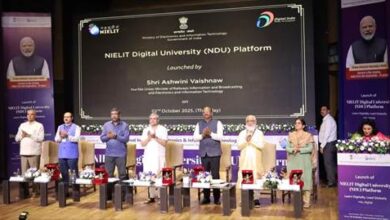 Union Minister Shri Ashwini Vaishnaw Launches NIELIT Digital University