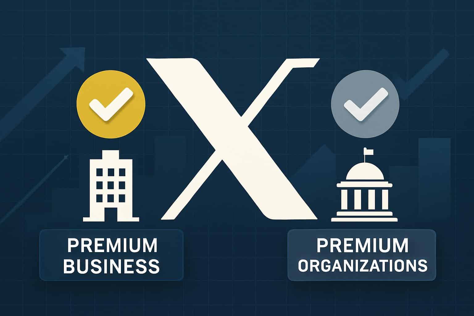 X Divides Verified Organizations into 'Premium Business' and 'Premium Organizations'