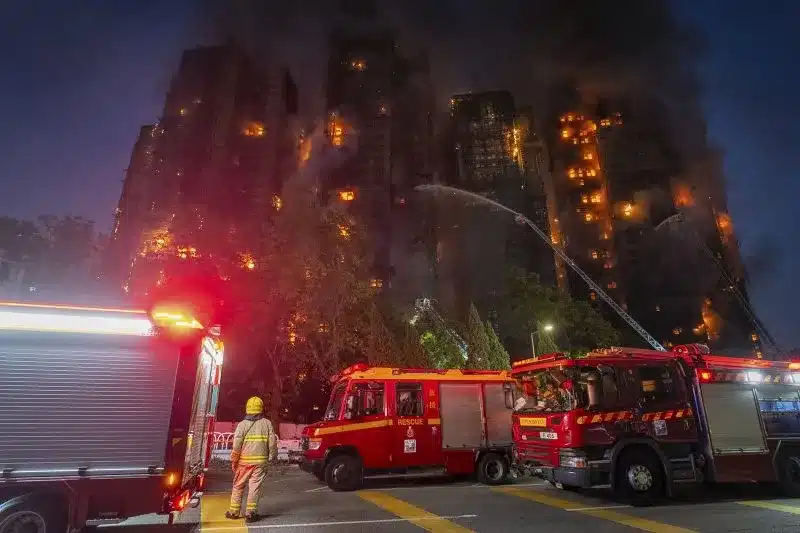 Desperate Search Continues for Hundreds Missing Following Devastating Hong Kong Fire