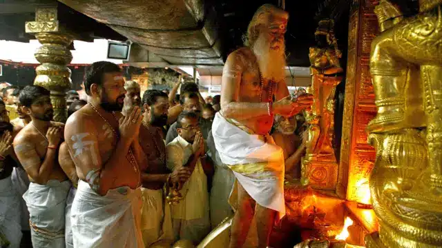 Kerala's Renowned Hindu Temple Enveloped in Controversy Over Gold Theft Allegations